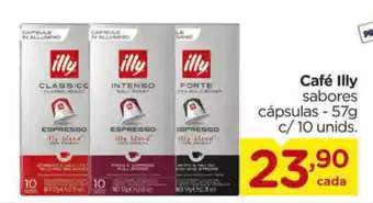 Carrefour Cafe Illy 57g c/10 unids. oferta