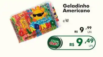 Geladinho americano
