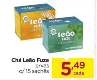 Carrefour Cha Leao Fuze c/15 saches oferta
