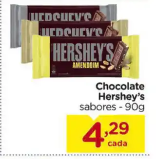 Carrefour Chocolate Hershey's 90g oferta