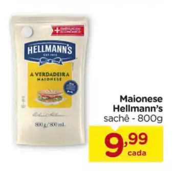 Carrefour Maionese Hellmann's 800g oferta