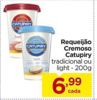 Carrefour Requeijao Cremoso Catupiry 200g oferta