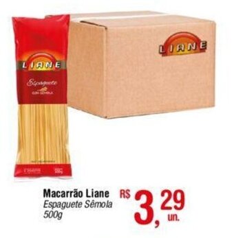 Fort Atacadista Macarrao Liane 500g oferta