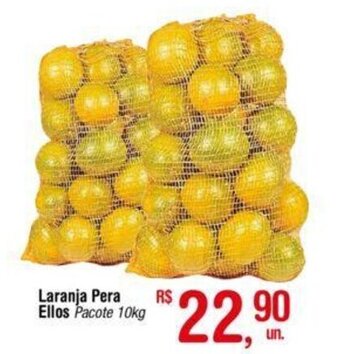 Fort Atacadista Laranja Pera Ellos 10kg oferta