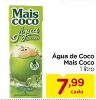 Carrefour Agua de Coco Mais Coco 1L oferta