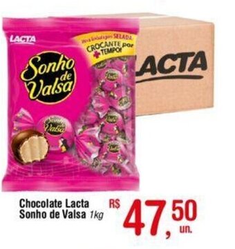 Fort Atacadista Chocolate lacta Sonho de Valsa 1kg oferta