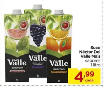 Carrefour Suco Nectar Del Valle Mais 1L oferta