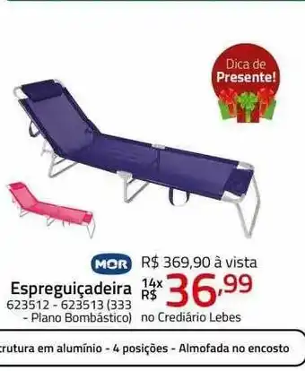 Espreguiçadeira mor