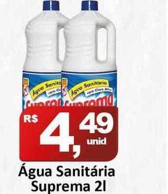 Rede Krill Água sanitária suprema oferta