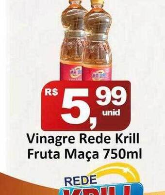 Rede Krill Vinagre rede krill fruta maça oferta