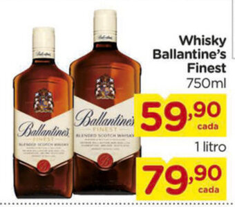 Carrefour Whisky Ballantine's Finest 750ml oferta