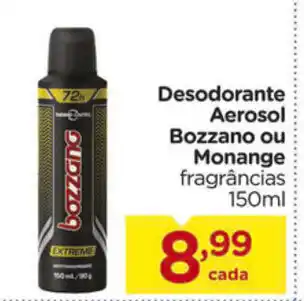 Carrefour Desodorante Aerosol Bozzano ou Monange 150ml oferta