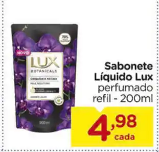 Sabonete liquido Lux 200ml
