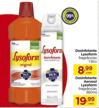 Carrefour Desinfetante Lysoform 1L oferta