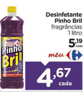 Carrefour Desinfetante Pinho Bril 1L oferta