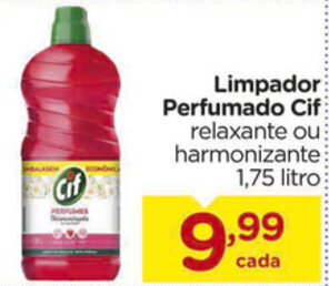 Carrefour Limpador Perfumado Cif 1.75L oferta