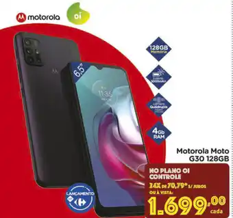 Carrefour Motorola Moto G30 128GB oferta
