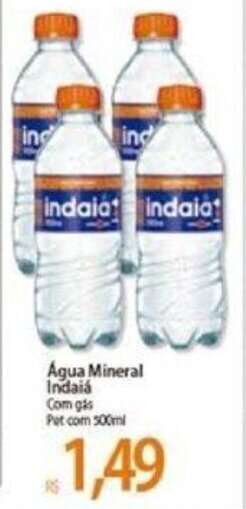 Atacadão Agua Mineral Indaia 500ml oferta