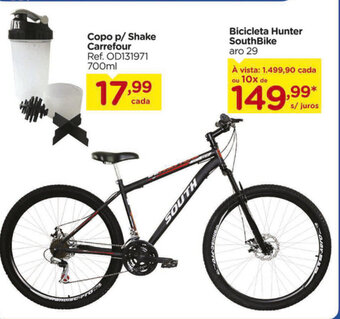 Carrefour Bicicleta Hunter SouthBike oferta