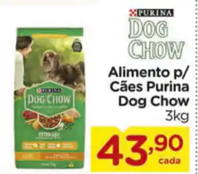 Carrefour Alimento p/ Caes Purina Dog Chow 3kg oferta