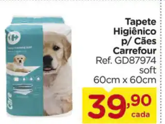 Carrefour Tapete Higienico p/ caes Carrefour 30cmx30cm oferta