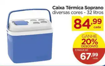 Carrefour Caixa Termica Soprano 32L oferta
