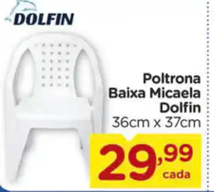 Poltrona Baixa Micaela Dolfin 36cmx37cm