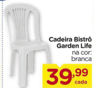 Carrefour Cadeira Bistro Garden Life oferta