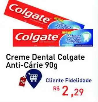 Tonin Superatacado Creme Dental Colgate Anti Cárie 90g oferta