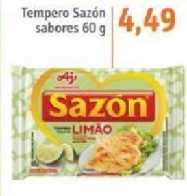 Sonda Tempero Sazon Sabores 60g oferta