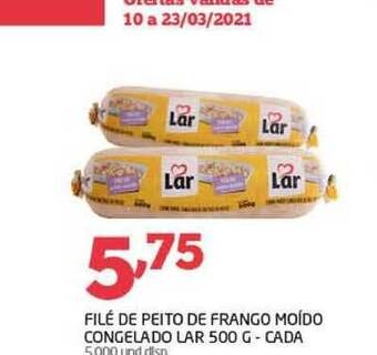 Cooper Filé De Peito De Frango Moído Congelado Lar oferta