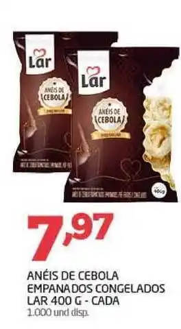Cooper Anéis De Cebola Empanados Congelados Lar 400g oferta