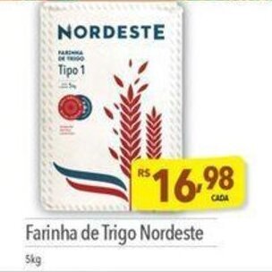 Supermercados Condor Farinha de Trigo Nordeste 5kg oferta