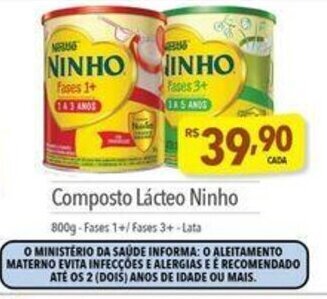 Supermercados Condor Composto lacteo Ninho 800g oferta