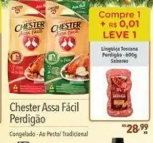 Supermercados Condor Chester Assa Facil Perdigao 1kg oferta