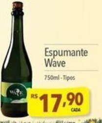 Supermercados Condor Espumante Wave 750ml oferta