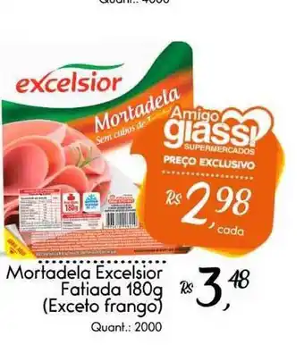 Mortadela Excelsior Fatiada 180g