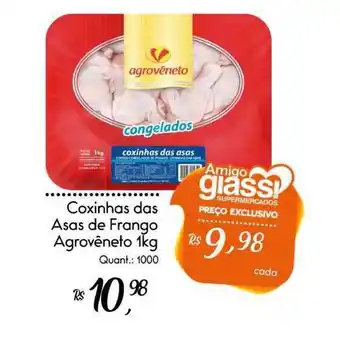 Giassi Supermercados Coxinhas Das Asas De Frango Agrovêneto 1kg oferta