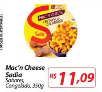 Nacional Mac'N Cheese 350g Sadia oferta