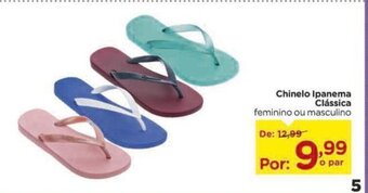 Carrefour Chinelo Ipanema Classica oferta