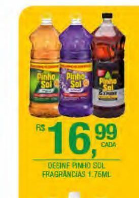 DB Supermercados Desinfetante pinho sol oferta