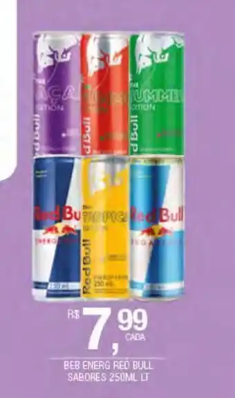 DB Supermercados Bebidas energetica red bull oferta