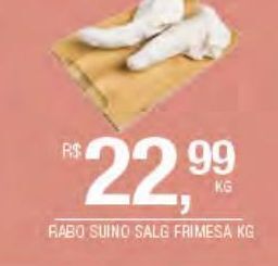 DB Supermercados Rabo suíno salg frimesa kg oferta