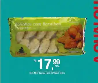 DB Supermercados Bolinho bacalhau reymar oferta