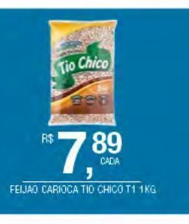DB Supermercados Feijão carioca tio chico oferta