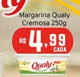 DB Supermercados Margarina qualy cremosa 250g oferta