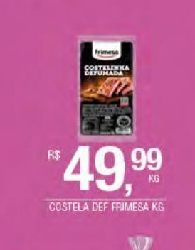 DB Supermercados Costela defumada frimesa kg oferta