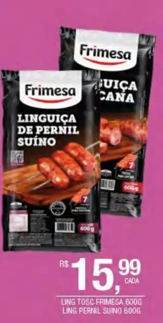 DB Supermercados Linguiça toscana frimesa oferta