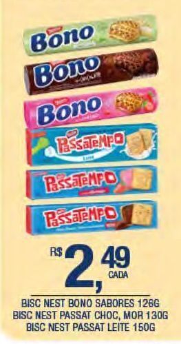 DB Supermercados Biscoitos nest bono oferta