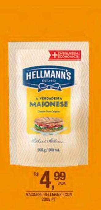 DB Supermercados Maionese hellmann's oferta